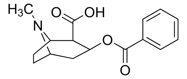 苯甲酰愛(ài)康寧標(biāo)準(zhǔn)品 519-09-5